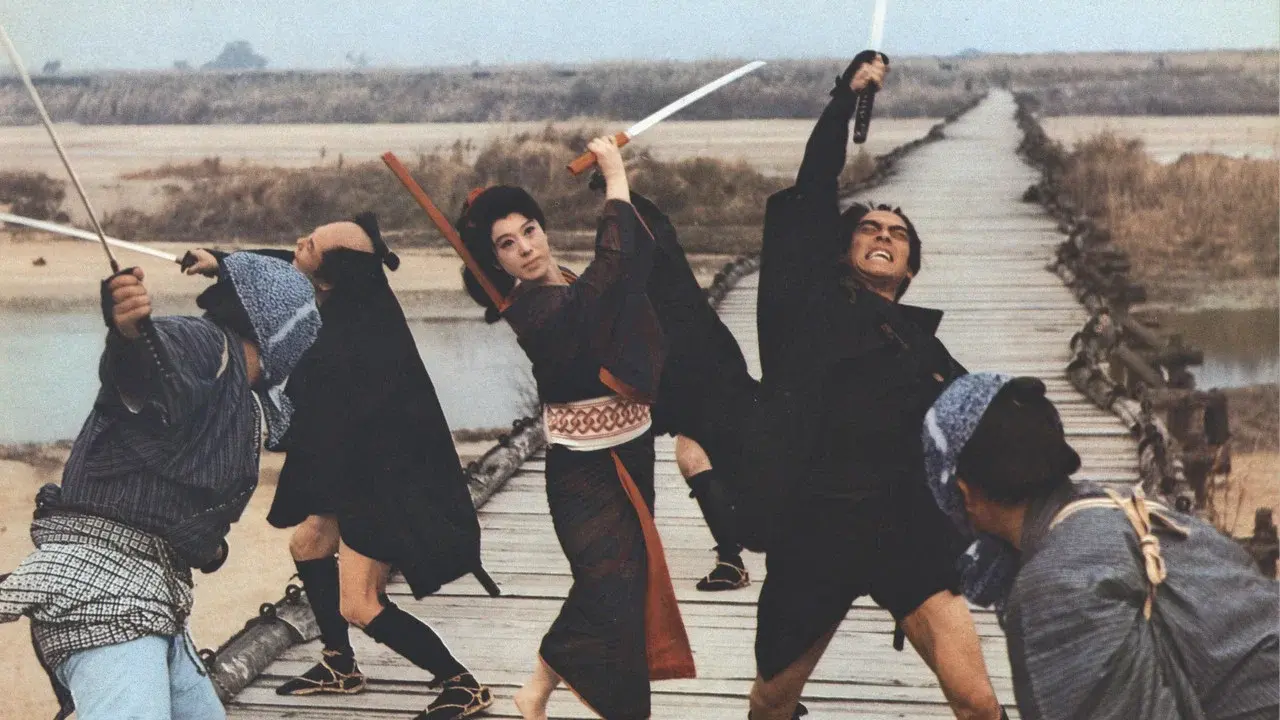 Crimson Bat, the Blind Swordswoman