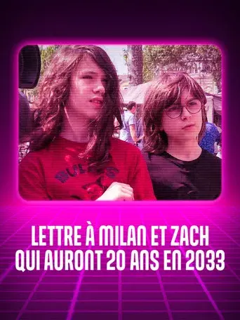 Lettre à Milan et Zach