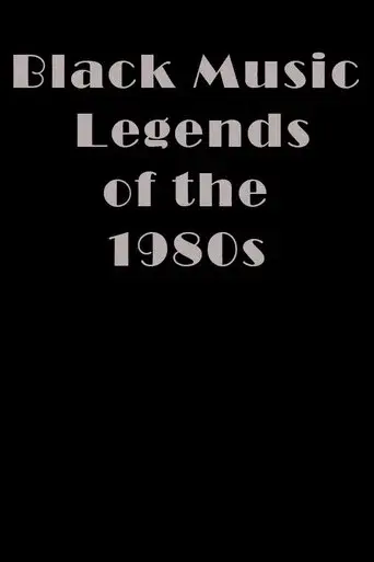 Black Music Legends of the 1980s