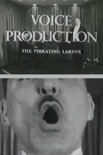 Voice Production: The Vibrating Larynx