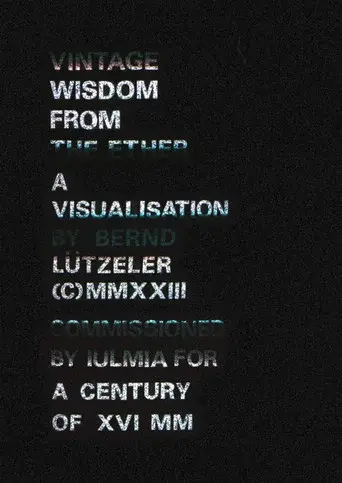 Vintage Wisdom from the Ether