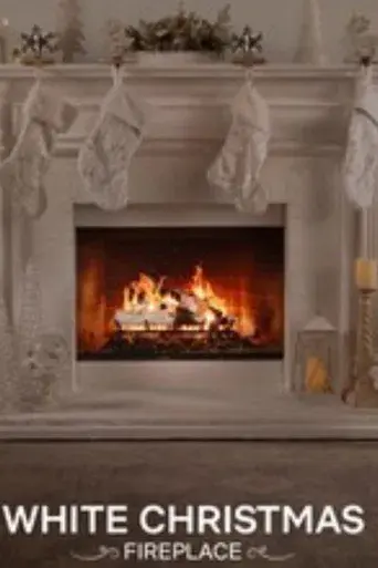White Christmas Fireplace